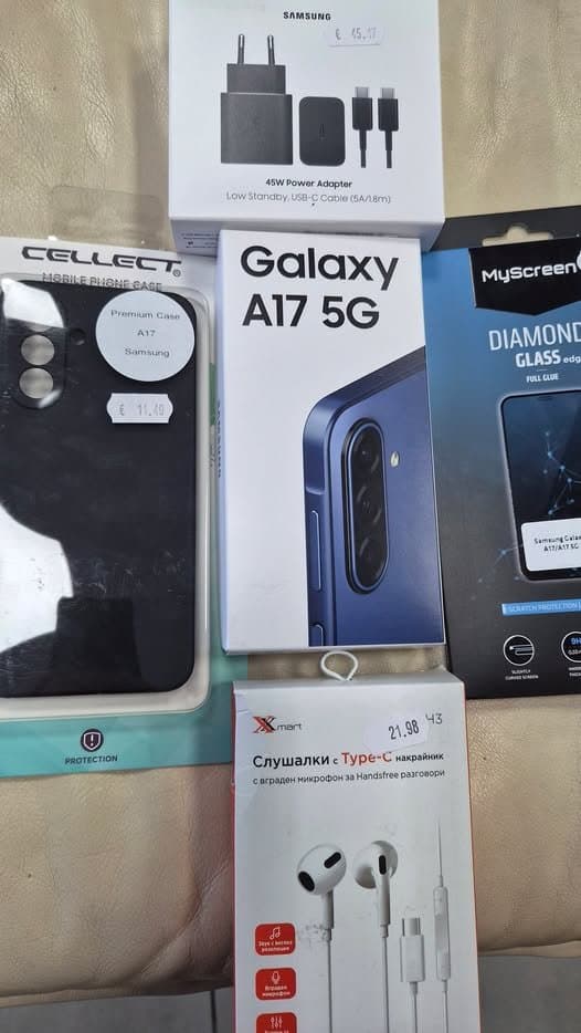 Samsung Galaxy A17 5G — ЧИСТО НОВ!